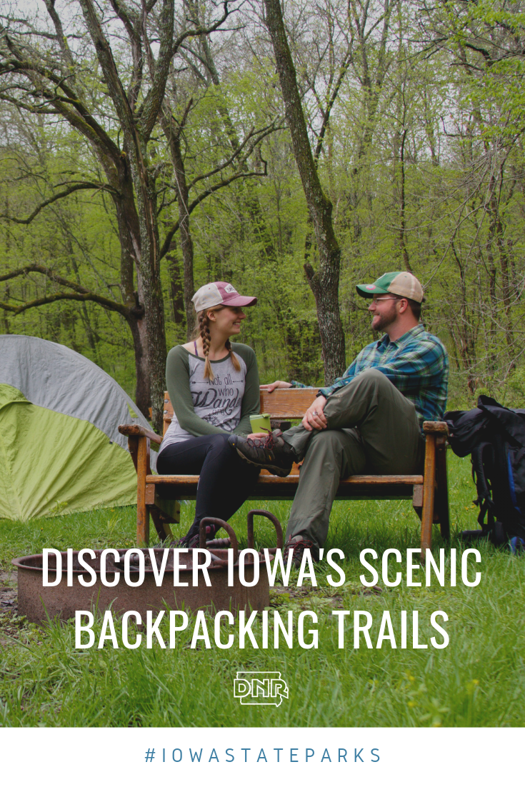 For those not in the know, it seems easy to dismiss Iowa simply as the tall corn state; however, those taking a closer look may be surprised to discover Iowa’s state forests offer ultra-quiet, serene and scenic backpacking campsites. |  Iowa DNR 
